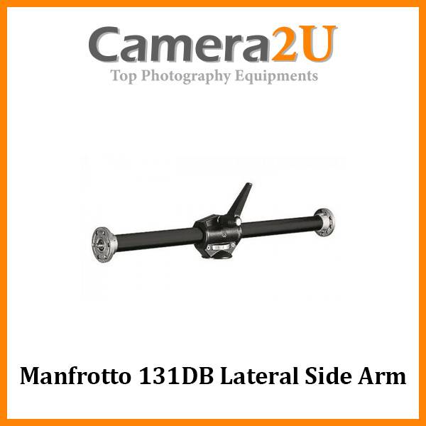 Manfrotto 131DB Lateral Side Arm for Tripods (Black)